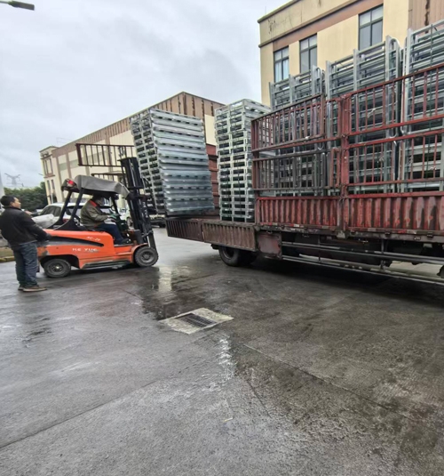 宜宾某企业采用钢制托盘