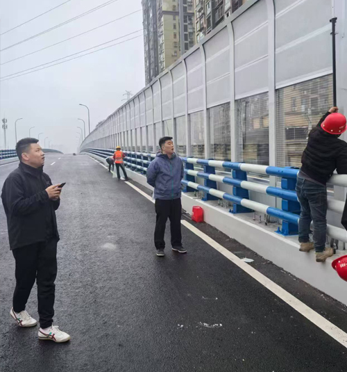 隔音护栏安装调试