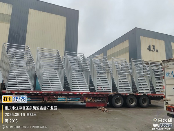 匠心定制赋能仓储升级 好工金属批量定制巧固架整装发车交付