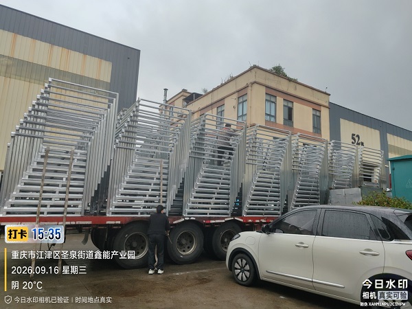 匠心定制赋能仓储升级 好工金属批量定制巧固架整装发车交付